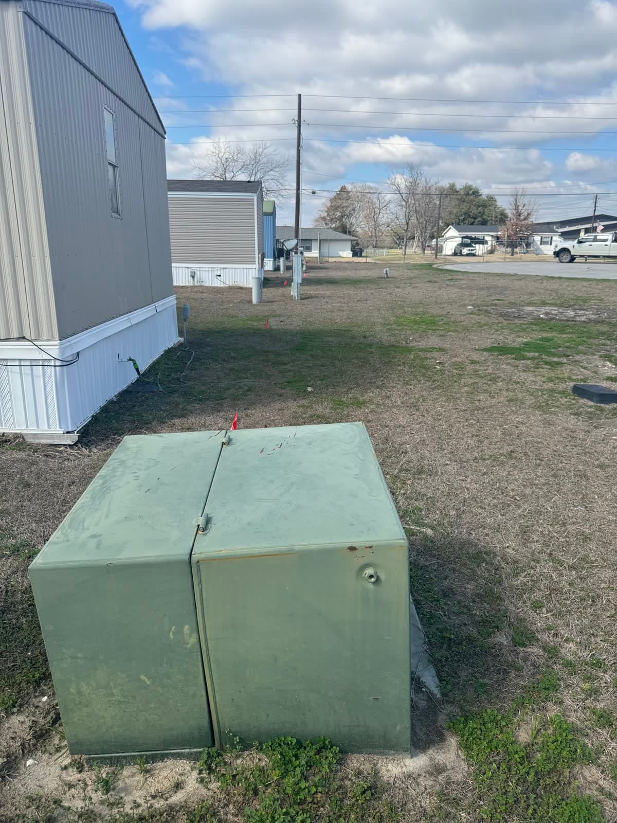 Underground electrical equipment inspected in the field.