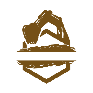 512 x 512 mini excavator logo -Underground Electrical Services - Ja-Co Underground Services LLC - DFW Dallas Fort Worth - Texas